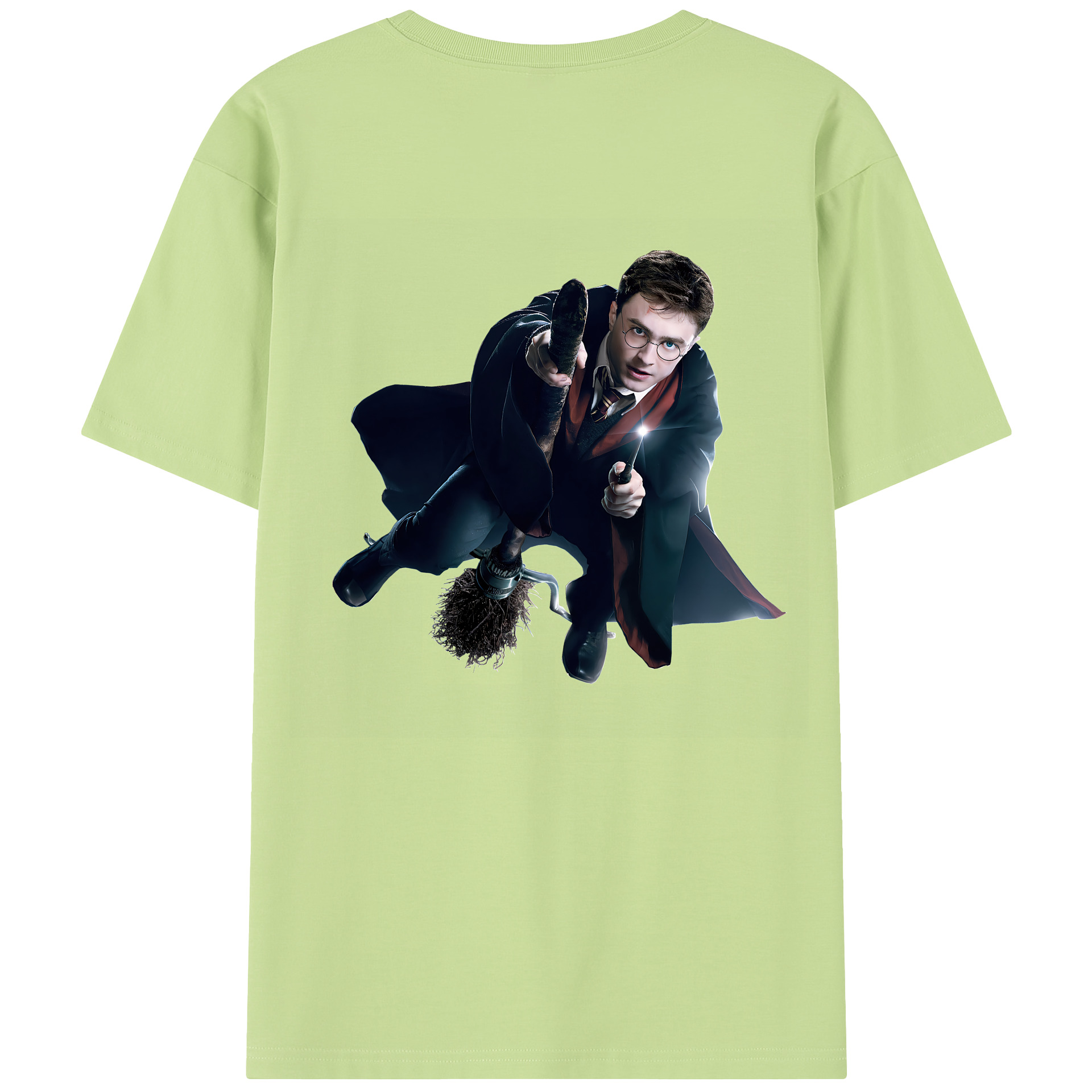 （画像用） Harry Potter ハリー・ポッターシリーズ 綿100％半袖Tシャツ（背面プリント）